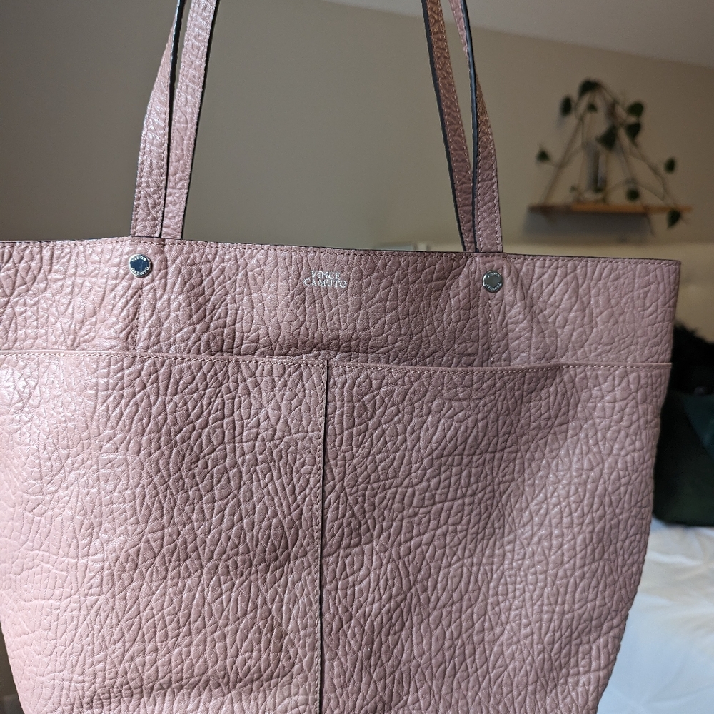Leather Vince Camuto Tote